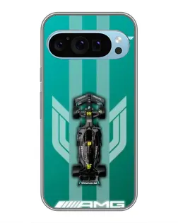 Чехол для Google Pixel 9 с картинкой «Mercedes AMG Petronas»