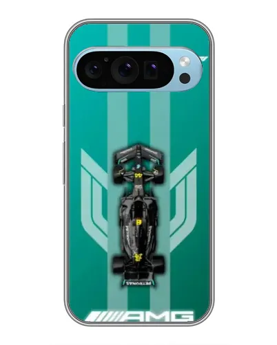 Чехол для Google Pixel 9 с картинкой «Mercedes AMG Petronas»