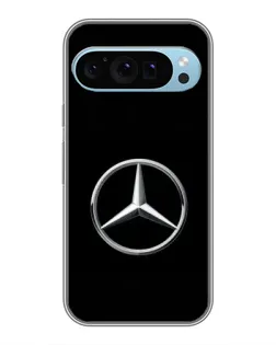 Чехол для Google Pixel 9 с картинкой «Mercedes классический лого»