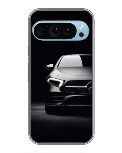 Чехол для Google Pixel 9 с картинкой «Свет фар Mercedes»