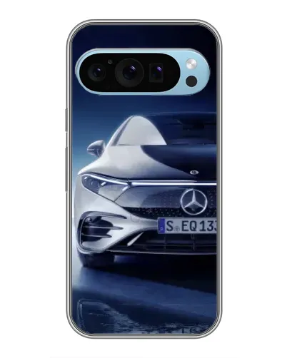 Чехол для Google Pixel 9 с картинкой «Mercedes EQ — будущее»