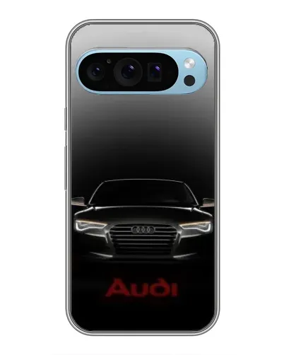 Чехол для Google Pixel 9 с картинкой «Audi — градиентный контур»