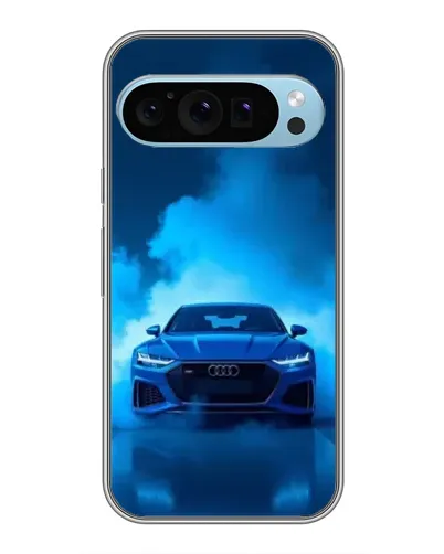 Чехол для Google Pixel 9 с картинкой «Audi — голубая энергия»