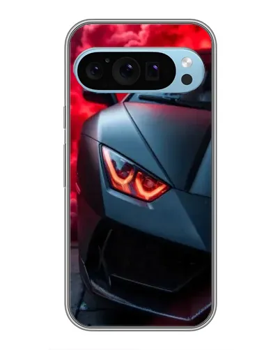 Чохол для Google Pixel 9 з картинкою «Lamborghini червоне сяйво»