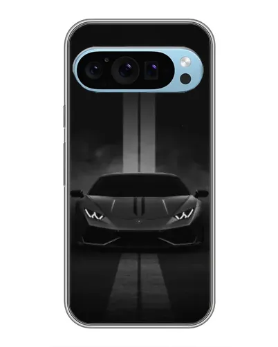 Чохол для Google Pixel 9 з картинкою «Lamborghini симетрія доріг»