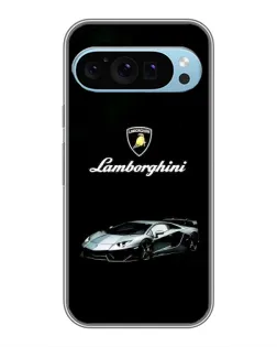 Чохол для Google Pixel 9 з картинкою «Логотип Lamborghini класика»