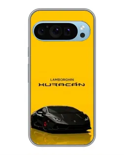 Чохол для Google Pixel 9 з картинкою «Lamborghini Huracan чорний»