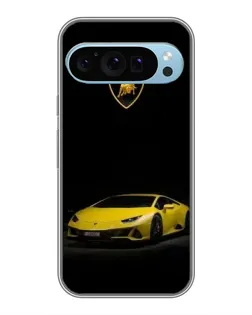 Чохол для Google Pixel 9 з картинкою «Lamborghini жовтий акцент»