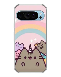 Чехол для Google Pixel 9 с картинкой «Единорог Pusheen»