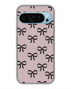 Чохол для Google Pixel 9 з картинкою «Чорні бантики»