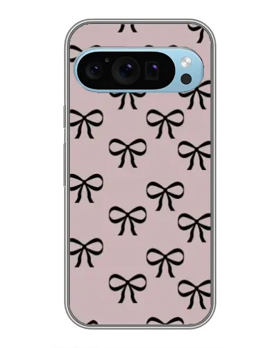 Чохол для Google Pixel 9 з картинкою «Чорні бантики»