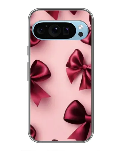 Чохол для Google Pixel 9 з картинкою «Бордовий атлас»