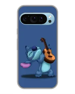 Чехол для Google Pixel 9 с картинкой «Стич с укулеле»