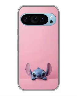 Чехол для Google Pixel 9 с картинкой «Stitch выглядывает»