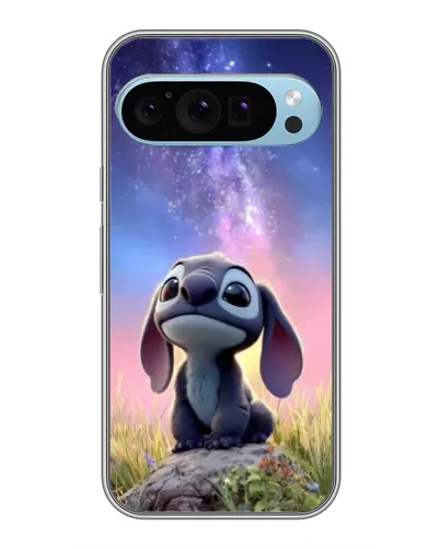 Чехол для Google Pixel 9 с картинкой «Стич на рассвете»