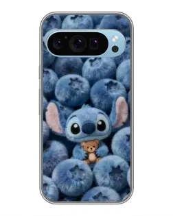 Чехол для Google Pixel 9 с картинкой «Стич и голубика»