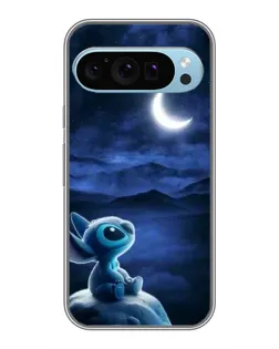 Чехол для Google Pixel 9 с картинкой «Лунная ночь Стича»
