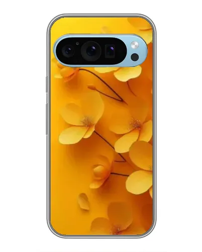 Чохол для Google Pixel 9 з картинкою «Золоті пелюстки»