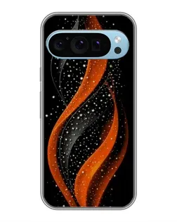 Чохол для Google Pixel 9 з картинкою «Вогняна зоряна хвиля»