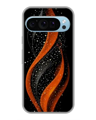 Чохол для Google Pixel 9 з картинкою «Вогняна зоряна хвиля»