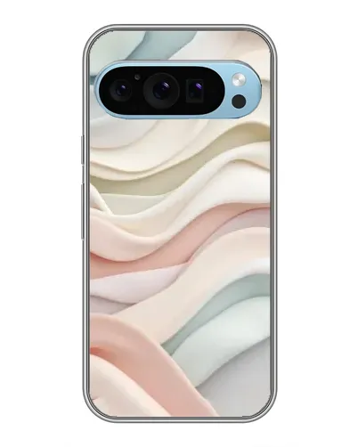 Чохол для Google Pixel 9 з картинкою «Пастельні ніжні хвилі»