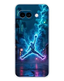 Чохол для Google Pixel 9A з картинкою «Jordan Gold Jumpman»