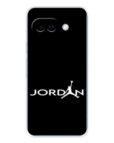 Чохол для Google Pixel 9A з картинкою «Jordan White Logo»