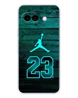 Чохол для Google Pixel 9A з картинкою «Jordan Cyan 23»