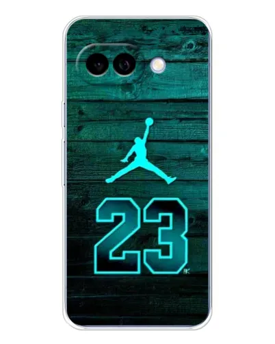Чохол для Google Pixel 9A з картинкою «Jordan Cyan 23»