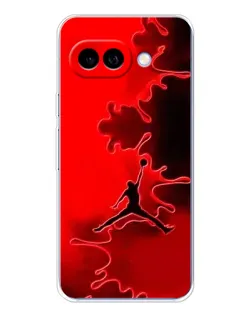 Чохол для Google Pixel 9A з картинкою «Jordan Red Smoke»
