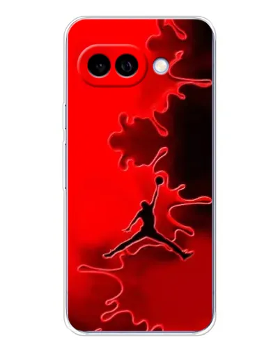 Чохол для Google Pixel 9A з картинкою «Jordan Red Smoke»