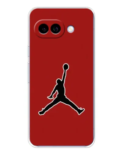 Чохол для Google Pixel 9A з картинкою «Jordan Red Back»