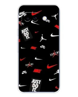 Чохол для Google Pixel 9A з картинкою «Nike Mix Pattern»