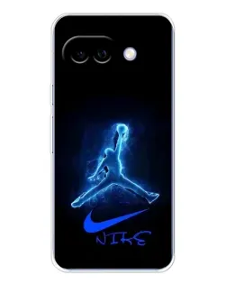 Чохол для Google Pixel 9A з картинкою «Jordan Neon Blue»