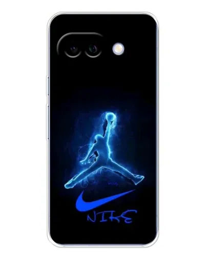 Чохол для Google Pixel 9A з картинкою «Jordan Neon Blue»