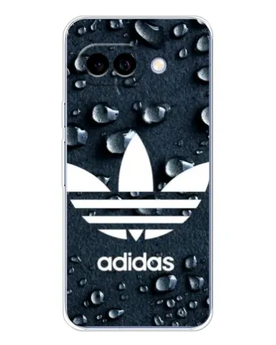Чохол для Google Pixel 9A з картинкою «Adidas Trefoil Blue»