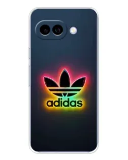 Чохол для Google Pixel 9A з картинкою «Неоновий Adidas»