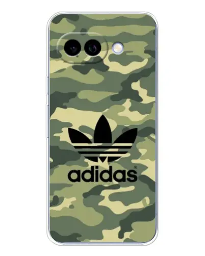 Чохол для Google Pixel 9A з картинкою «Мілітарі стиль Adidas»