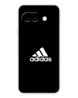Чохол для Google Pixel 9A з картинкою «Чорна класика Adidas»