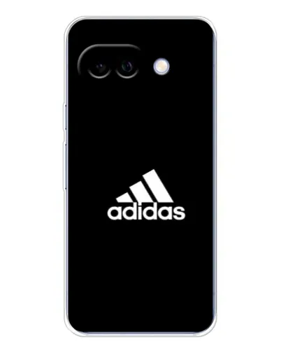 Чохол для Google Pixel 9A з картинкою «Чорна класика Adidas»