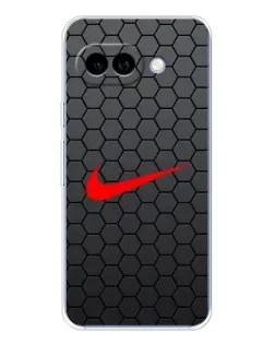Чохол для Google Pixel 9A з картинкою «Nike — карбонова сітка»