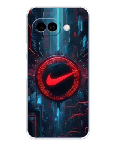 Чохол для Google Pixel 9A з картинкою «Техногенний стиль Nike»
