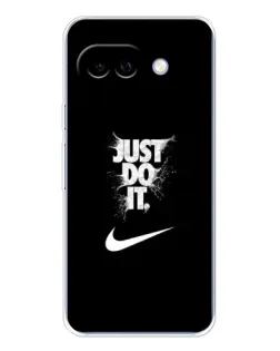 Чохол для Google Pixel 9A з картинкою «Текстовий принт Nike»