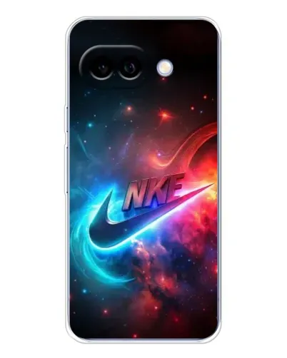 Чохол для Google Pixel 9A з картинкою «Вогняний логотип Nike»