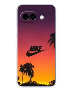 Чохол для Google Pixel 9A з картинкою «Nike на заході сонця»