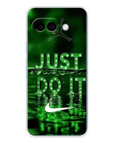 Чохол для Google Pixel 9A з картинкою «Зелений неоновий Nike»