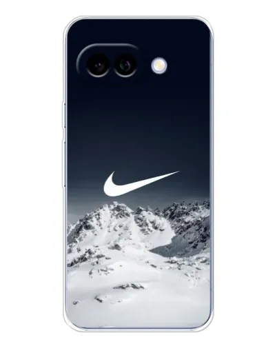 Чохол для Google Pixel 9A з картинкою «Nike — зимові гори»