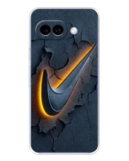 Чохол для Google Pixel 9A з картинкою «Об'ємний логотип Найк»