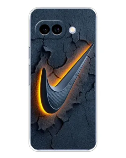 Чохол для Google Pixel 9A з картинкою «Об'ємний логотип Найк»