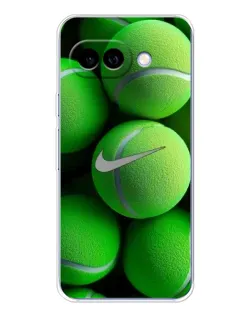 Чохол для Google Pixel 9A з картинкою «Тенісні м'ячі Найк»